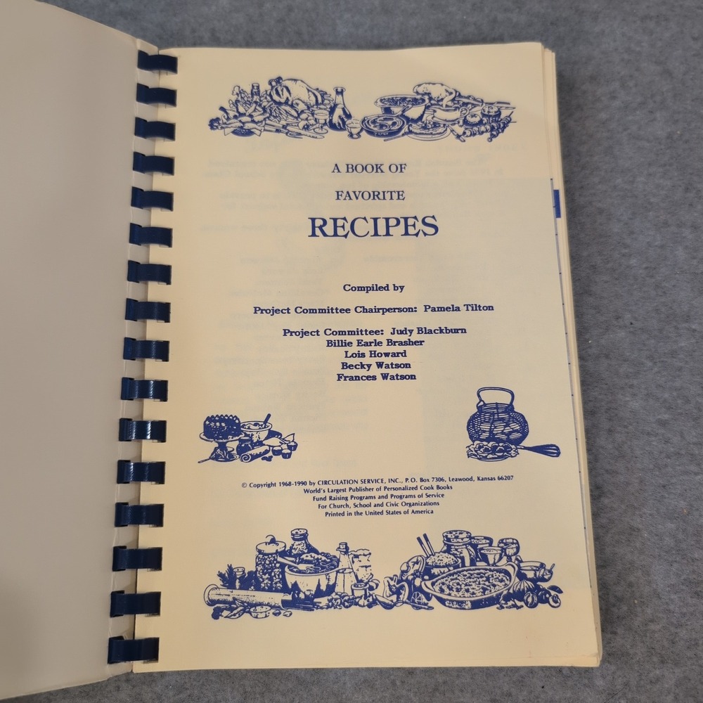 Beulah Baptist Church Birthday Club Thank Heaven For Homemade Cooks AL Cookbook - Picture 2 of 3